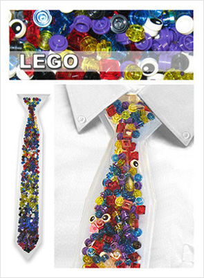 clear tie with legos 2