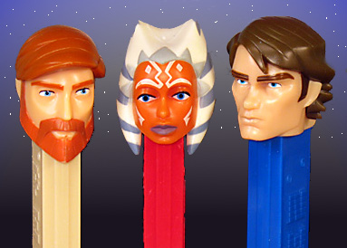 old star wars pez dispensers