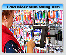 kiosk swing arm